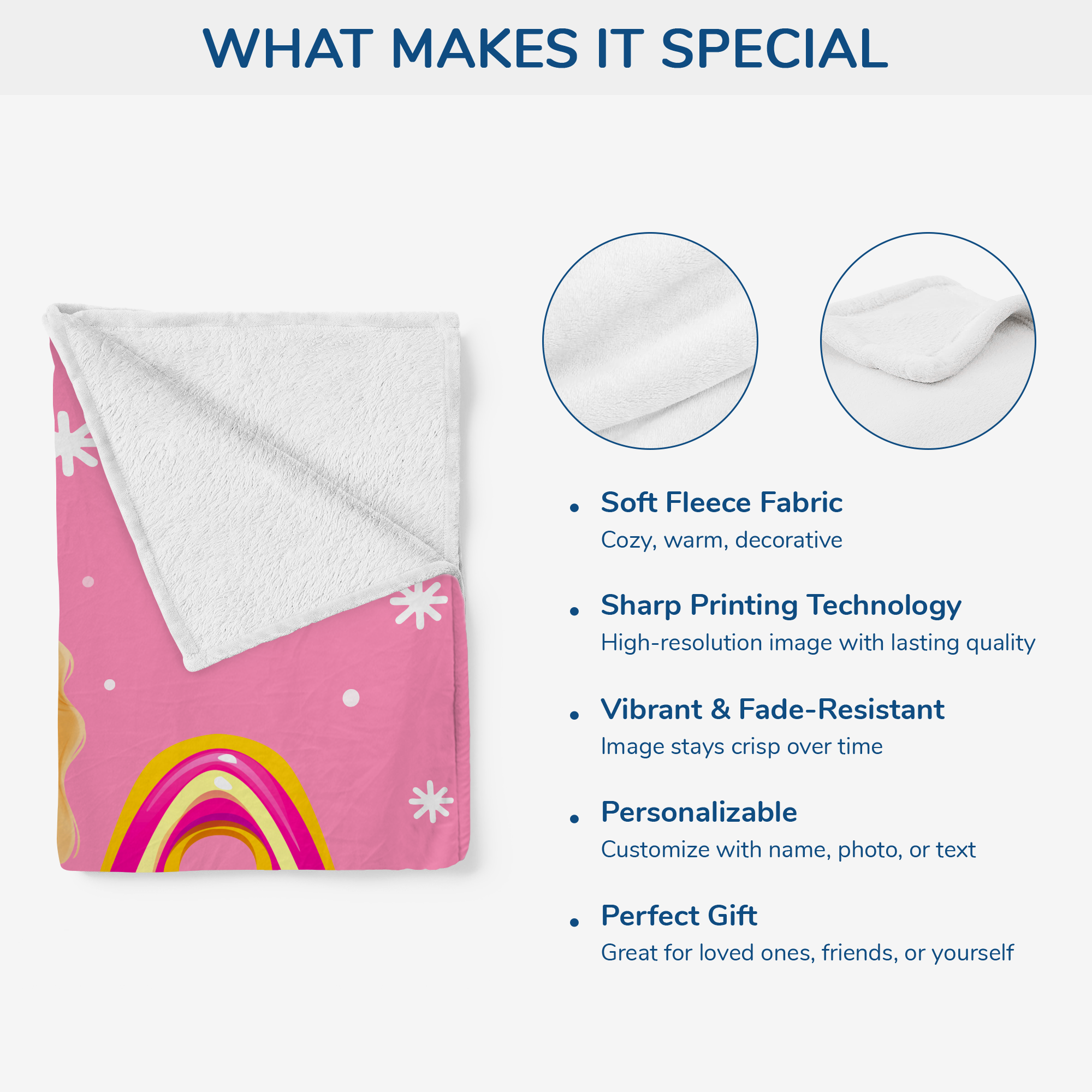 6992BUS4 personalized christmas blankets_ with names gifts for him her 6992B