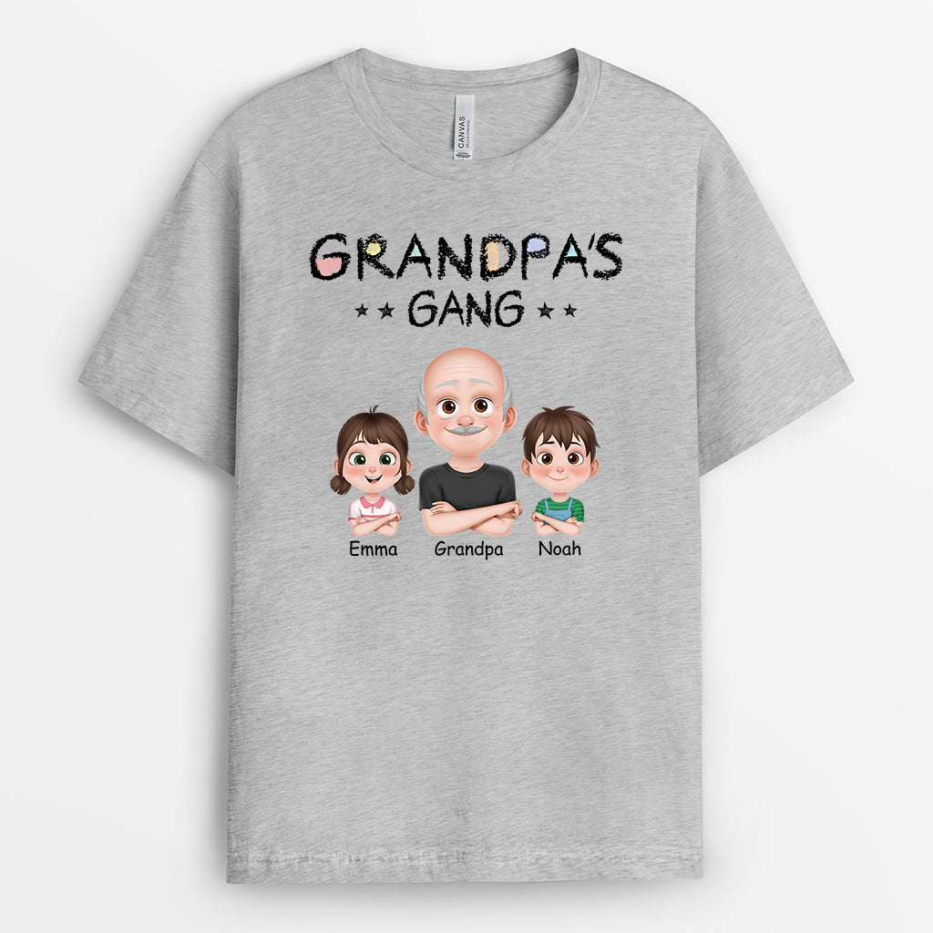 7003AUS2 personalized grandma gang shirt gifts for grandma and grandpa 7003A8L5A