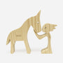 7007QUS3 wooden puzzle with horse cat dog personalized gifts for pet lovers 7007Q0T3I