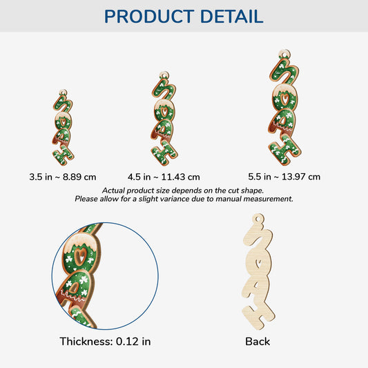 7011OUS3 1 layered wooden letter ornaments custom gifts for christmas 7011OKV5A