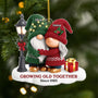 7028OUS1 3d printing effect acrylic christmas gnomes ornaments customized gifts for couples 7028OTV5G