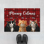7034DUS1 merry christmas from our family doormat custom gifts for cat lovers 7034DTLND_1
