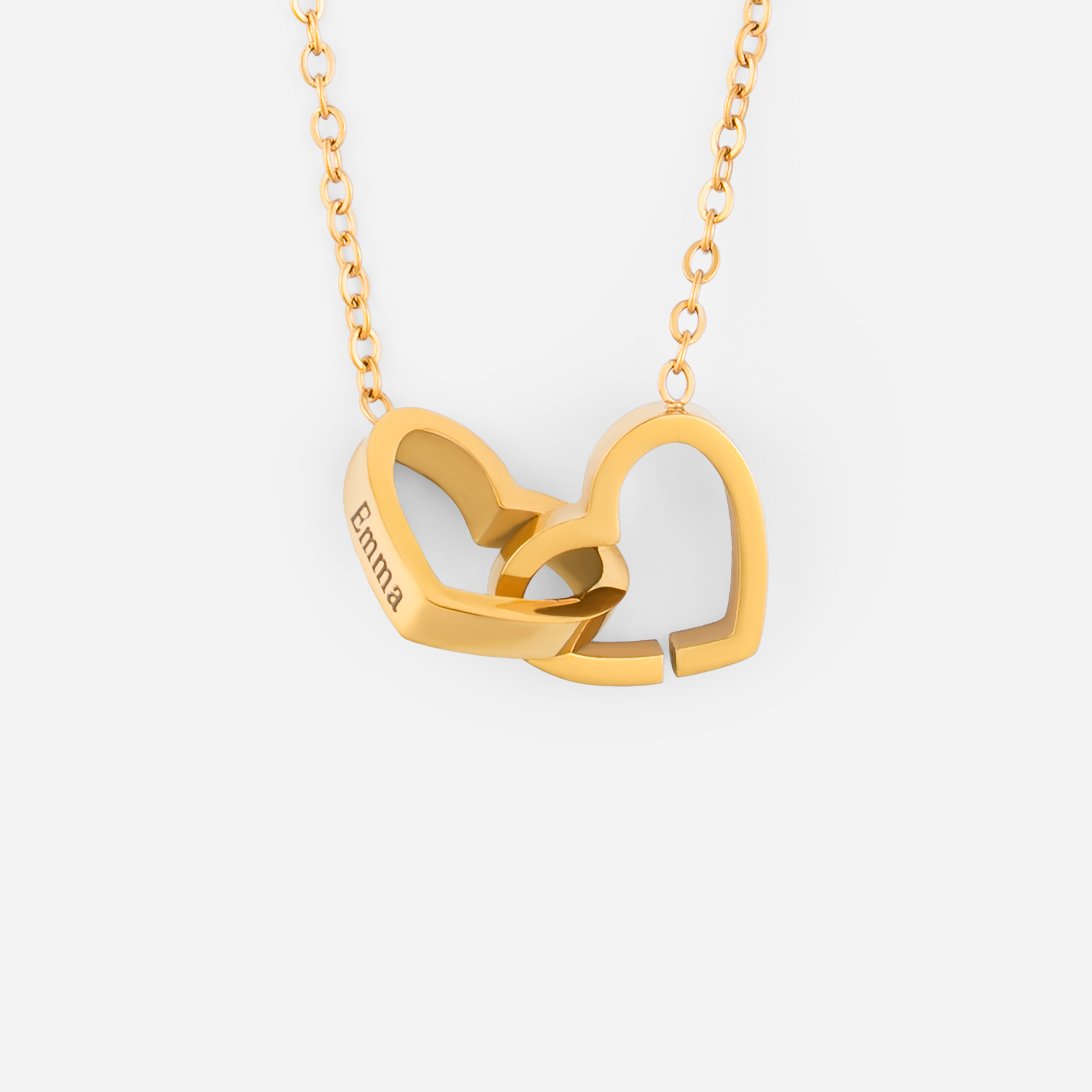 7039JUS1 interlocking heart necklace_ personalized gifts for her him 7039J0V5A