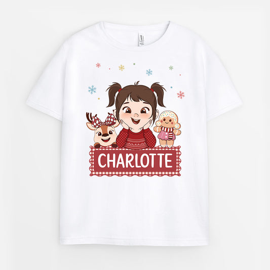 7049AUS1 personalized christmas shirt with name cute gifts for kids 7049ATTZK