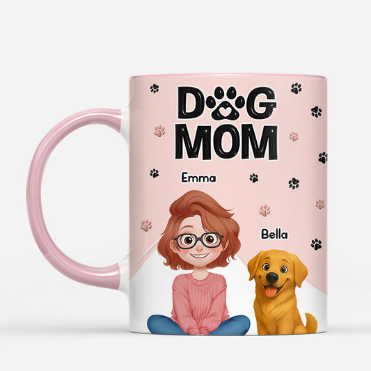 7054MUS2 personalized dog and owner mug dog dad mug gifts for dog lovers 7054M3MMC
