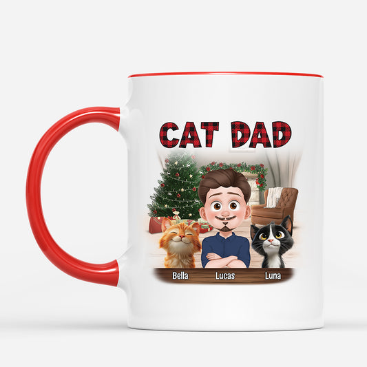 7056MUS2 personalized cat mom mug_ christmas gifts for cat owners 7056MKZ5D