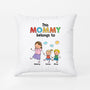 7078PUS1 this mom belongs to pillow with kids names custom gifts for momdad 7078ptpaa