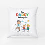 7078PUS2 this mom belongs to pillow with kids names custom gifts for momdad 7078ptpaa