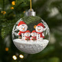 7079OUS1 snowman christmas ornaments acrylic custom gifts for family 7079OKV5I