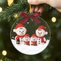 7080OUS2 acrylic snowman christmas ornaments custom gifts for family 7080OKV5I