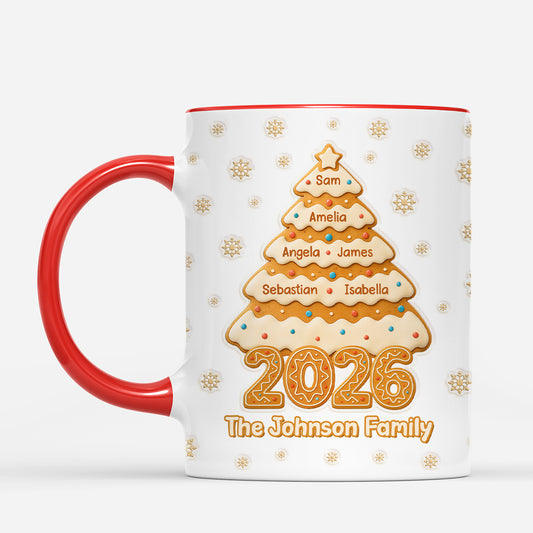 7090MUS2 3d printing effect personalized christmas tree mug matching gifts for family 7090M8VNI