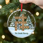 7093OUS2 glass crossword puzzle ornament_ custom christmas gifts for family 7093OKQ5I