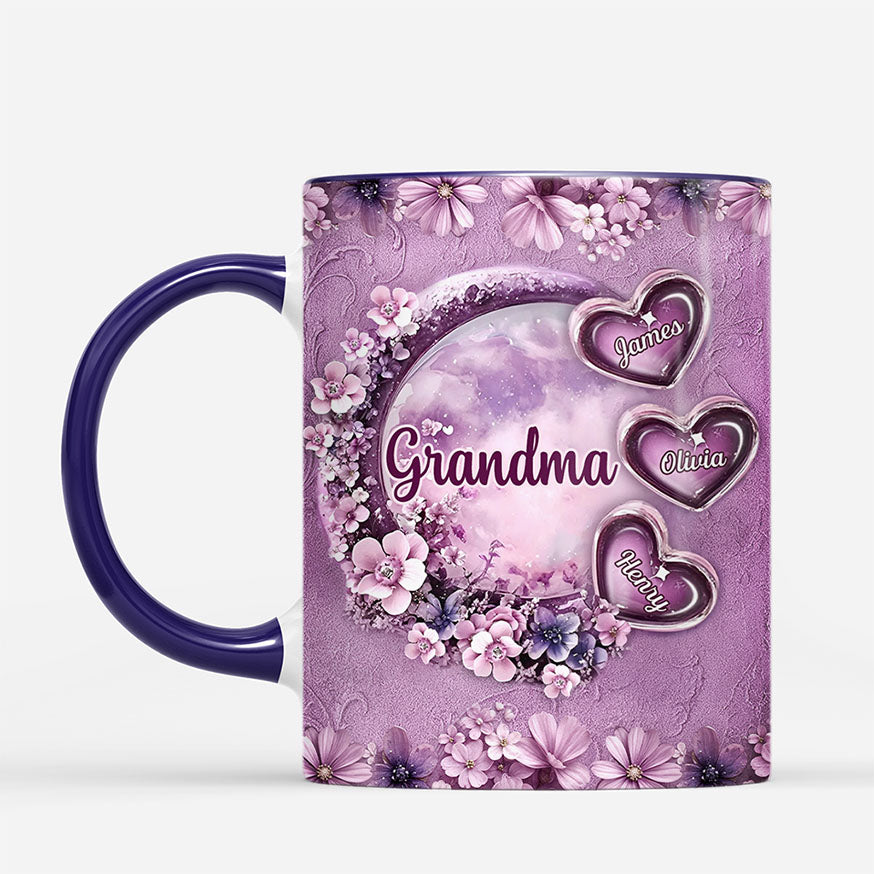 7097MUS2 3d printing effect personalized mugs with names gifts for mom grandma 7097M3TTA