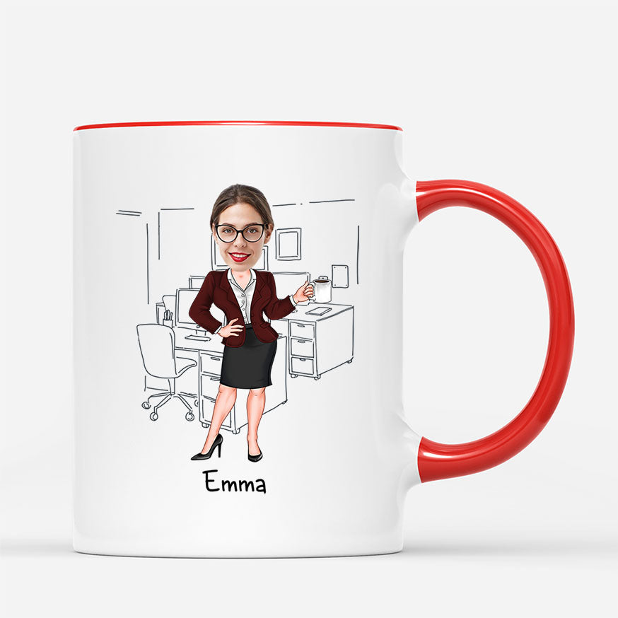 7101MUS1 shitshow manager photo mug personalized office gifts for coworkers 7101MKLCO_3