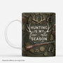 7102MUS1 3d printing effect hunting is my favorite season mug custom gifts for hunters 7102M8VNB