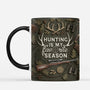 7102MUS2 3d printing effect hunting is my favorite season mug custom gifts for hunters 7102M8VNB