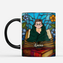 7113MUS4 stained glass book mug_ custom gifts for book readers 7113M
