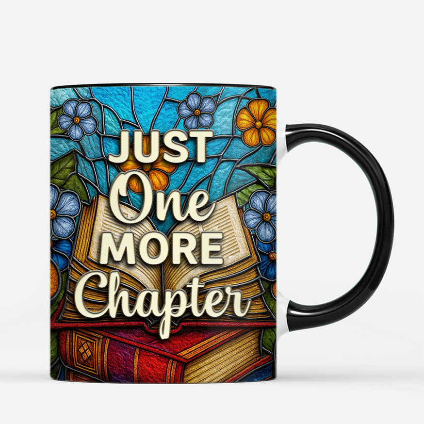 7113MUS5 stained glass book mug_ custom gifts for book readers 7113M