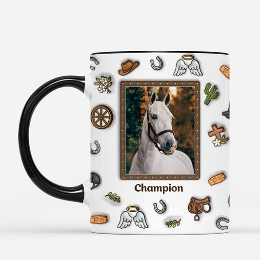 7117MUS2 3d printing effect angels dont always have wings mug custom horse memorial gifts 7117MKVWU