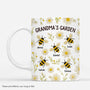 7122MUS1 3d printing effect grandmas garden mug customized gifts for grandma mom 7122M