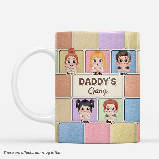 7124MUS1 3d printing effect personalized mugs with names gifts for mom dad 7124MKHTB