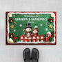7126DUS1 welcome to grandma and grandpas house_ doormat custom family christmas gifts 7126D8PCA