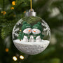 7136OUS1 3d printing effect snowman christmas ornaments acrylic personalized couple gifts 7136O8Q5G
