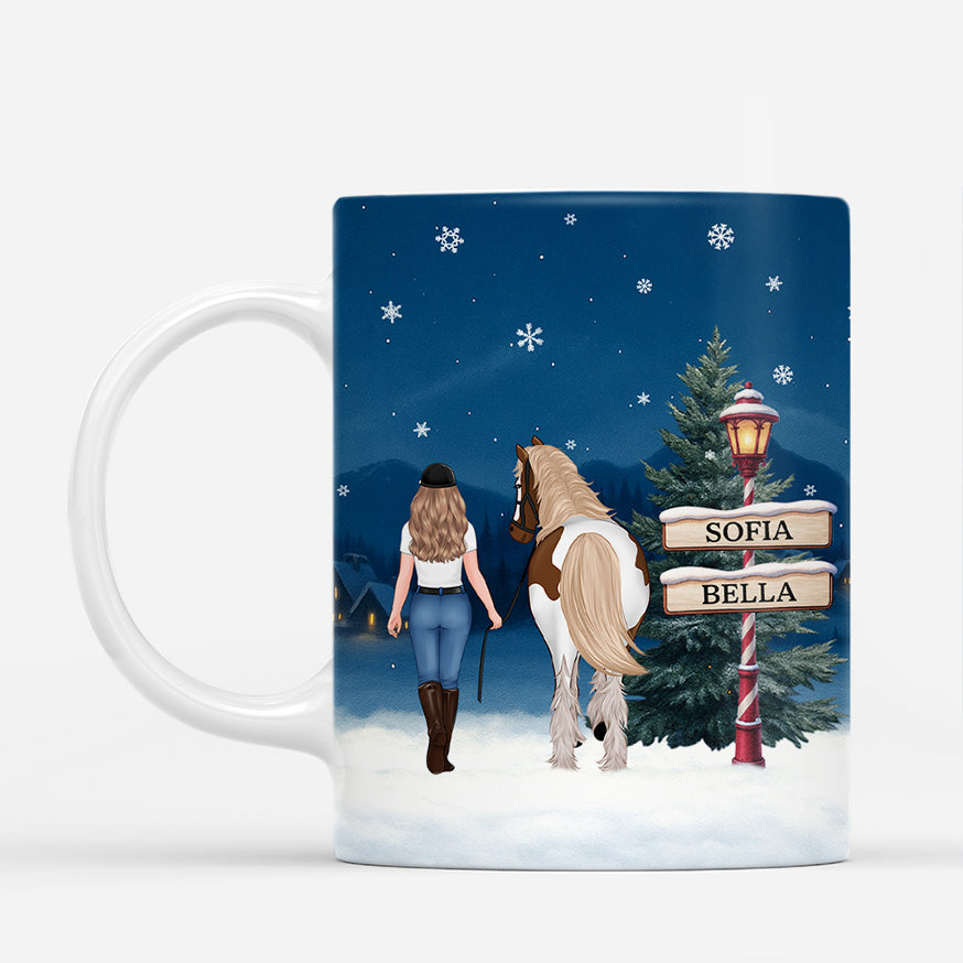 7139MUS1 personalized christmas mugs christmas gifts for horse lovers 7139M3Z5U