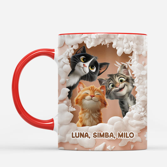 7149MUS2 3d printing effect custom cat mug gifts for cat owners 7149M8MZC