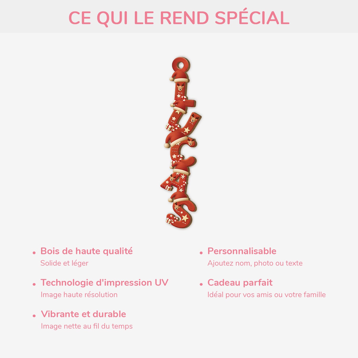 7155OUS1 3d printing effect 2 layered wooden name christmas ornaments custom gifts for him her 7155OTLNA_2