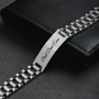 7162JUS2 stainless steel watch link bracelet personalized gifts for men 7162J0T5B