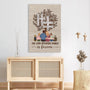 7179CUS3 personalized family name crossword canvas the love between family is forever 7179C3T5I