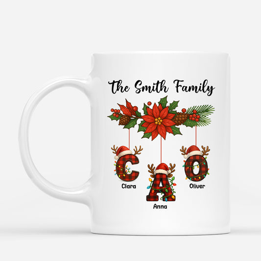 7190MUS1 christmas letter mugs_ personalized xmas gifts for family 7190M6TZI