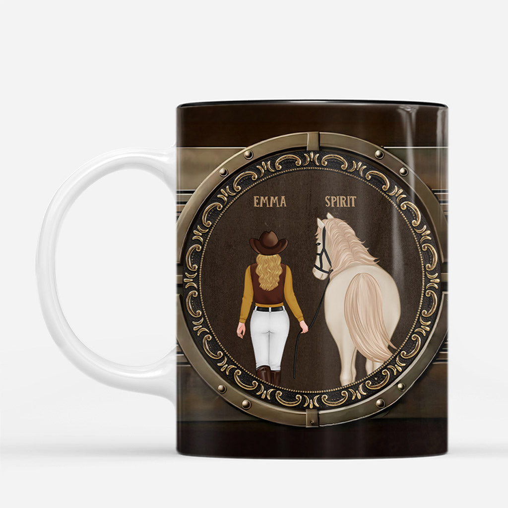 7191MUS2 3d printing effect life is better with horses_ mug custom gifts for horse lovers 7191M6TAU