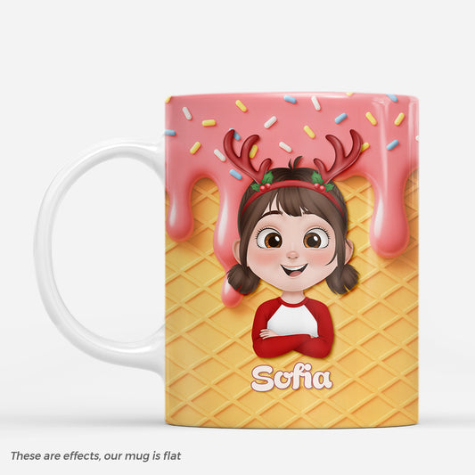 7195MUS1 3d printing effect personalized ice cream mug_ gifts for kids him her 7195M6LNK