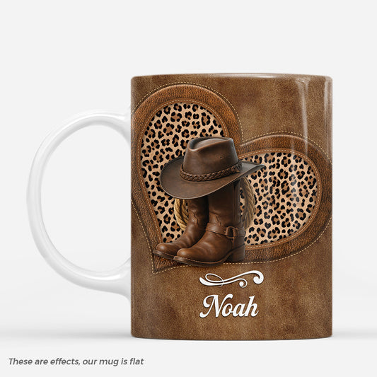 7196MUS1 3d printing effect personalized cowboy boot mugs_ gifts for horse lovers 7196M6QMU_2a347ad3 887d 4967 a916 bdb91a9a5846