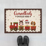 7202DUS1 grandkids spoiled here doormat custom christmas gifts for family 7202D6KZI