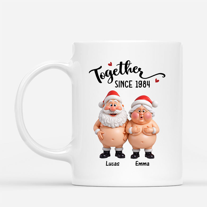 7209MUS1 naughty santa and mrs claus mugs_ custom christmas gifts for couples 7209M6V5G