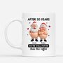 7210MUS1 custom christmas mugs for couples youre still hotter than this coffee 7210M6V5G