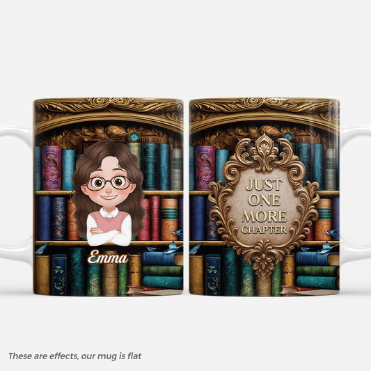 7219MUS1 3d printing effect just one more chapter mug custom gifts for book readers 7219M8VZA