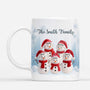 7229MUS1 3d printing effect snowman christmas mugs custom family gifts 7229M3QAI