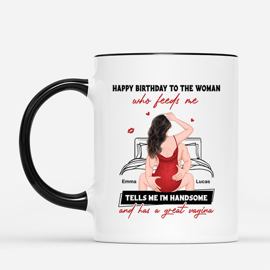 7233MUS2 personalized couple mugs funny birthday gifts for him 7233MKTWG