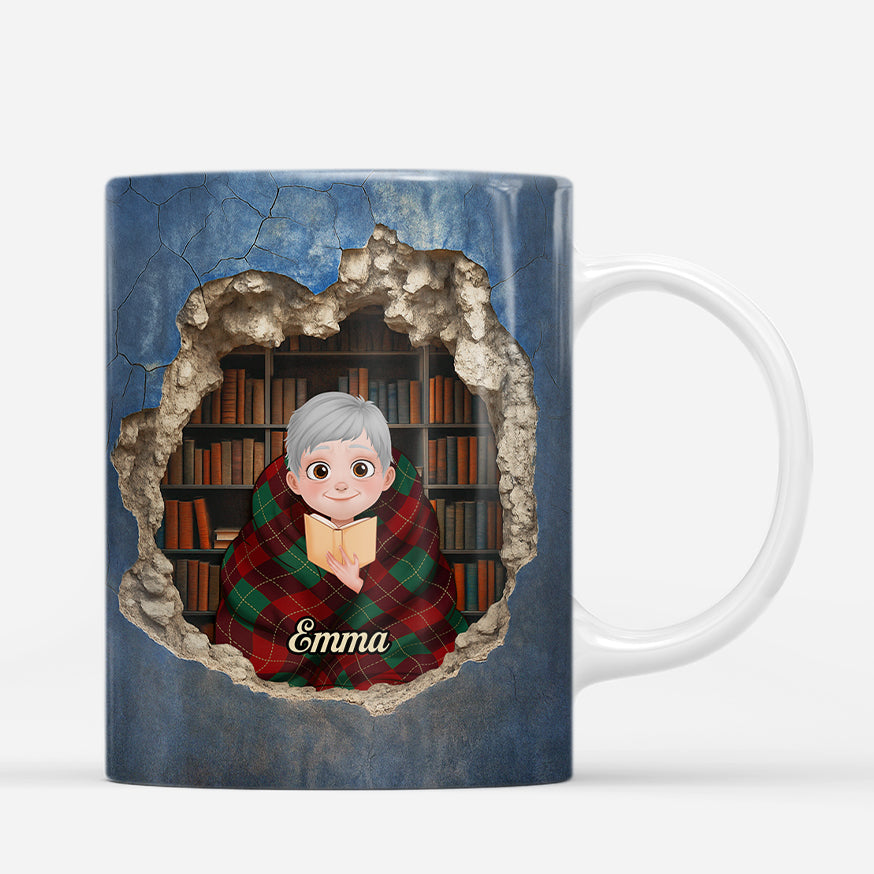7237MUS3 3d printing effect just one more chapter mug custom gifts for a book reader 7237MKVMB
