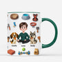 7246MUS3 3d printing effect just a girl who loves dogs mug custom dog lover gifts 7246MKVZC