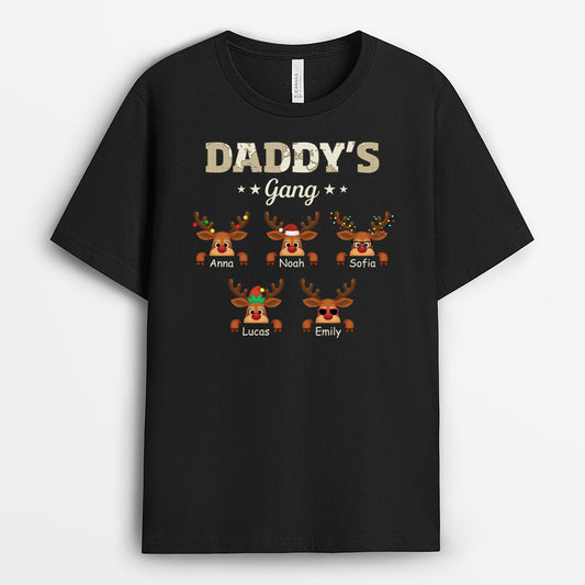 7263AUS1 reindeer christmas shirt personalized gifts for mom and dad 7263A3Z5B