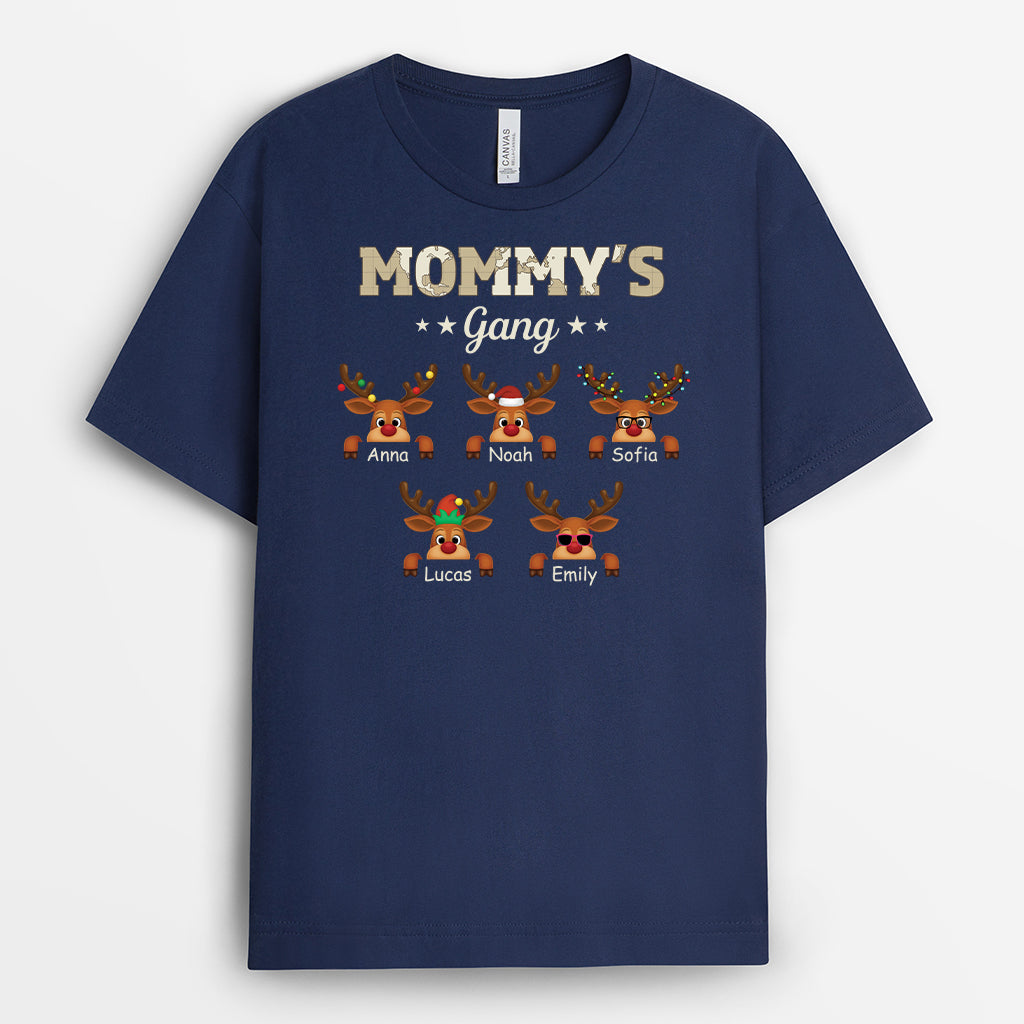 7263AUS2 reindeer christmas shirt personalized gifts for mom and dad 7263A3Z5B