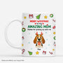 7278MUS1 3d printing effect merry woofmas personalized dog christmas mug 7278MKZ5C