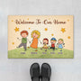 7280DUS1 welcome to our home_ doormat personalized gifts for a family 7280D3V5I