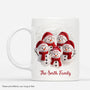 7288MUS1 3d printing effect snowman christmas mugs personalized gifts for family 7288M8VNI