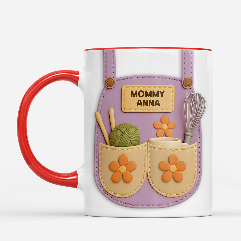 7293MUS2 3d printing effect personalized family mugs gifts for dad mom daughter son 7293M6LW